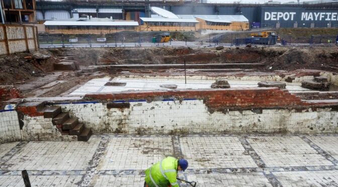 ‘Stunning’ Victorian Bathhouse Unearthed Beneath Manchester Parking Lot