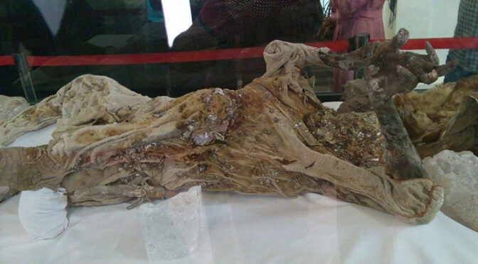 Mystery Of The 1,700-Year-Old ‘Salt’ Mummy With Long White Hair