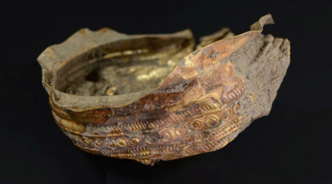 Archaeological El Dorado: Stunning Golden Sun Bowl Found in Austria
