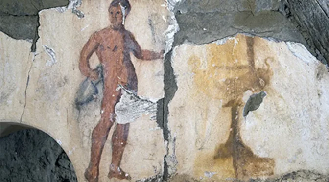 Naked Servant Depicted in Newly Discovered 2,200-Year-Old Tomb Mural